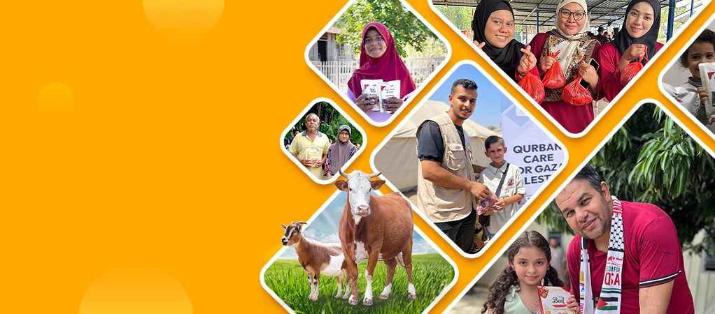 Qurban distribution